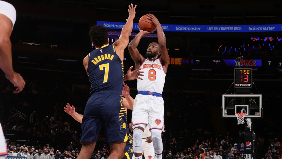 New York Knicks Pacers’ın Fişini İki Buçuk Çeyrekte Çekti