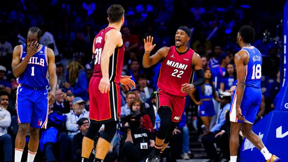 Miami Heat Jimmy Butler ile Philadelphia 76ers Karşısında Kazandı
