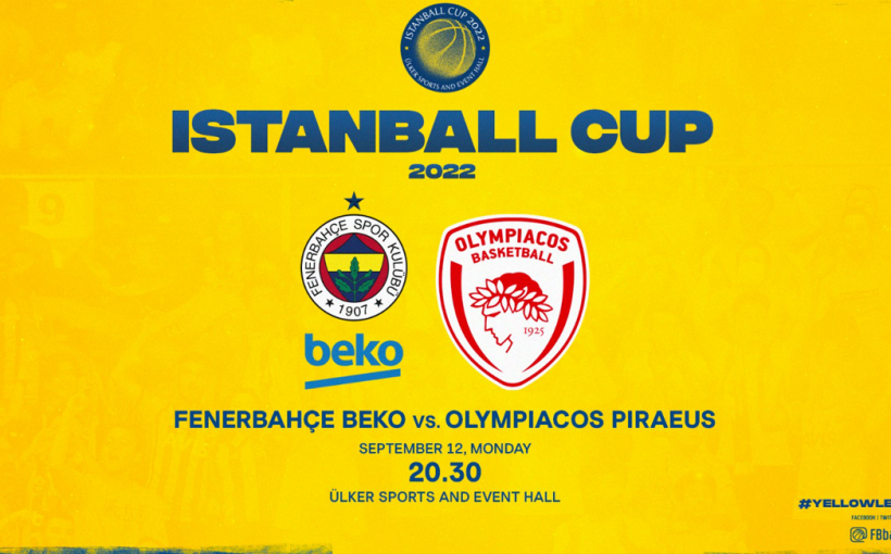 Fenerbahçe Beko İstanball Cup’da Olympiakos Karşısında Seyircisiyle Buluşuyor