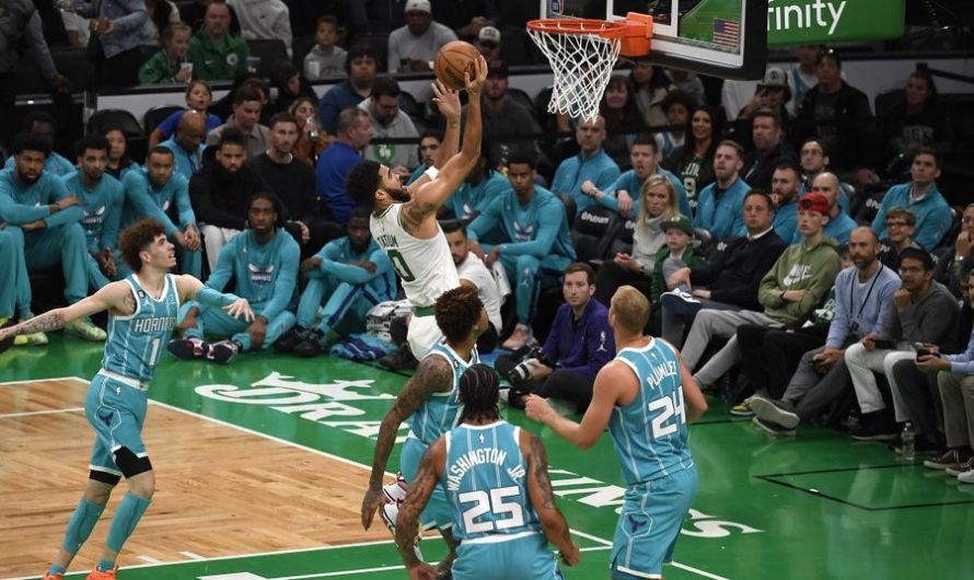 Boston Celtics, Charlotte Hornets Karşısında Üçlük Olup Yağdı