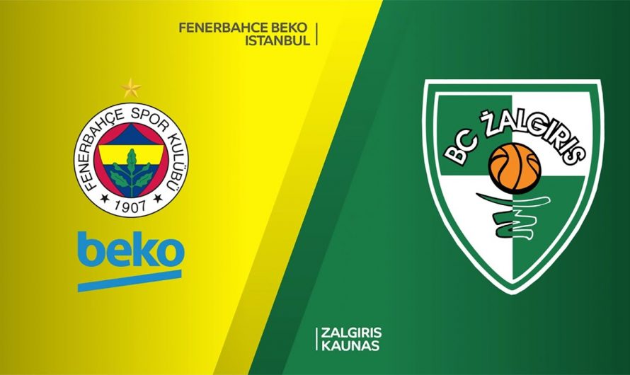 Euroleague 30. Hafta: Fenerbahçe Beko – Zalgiris Kaunas Önizleme