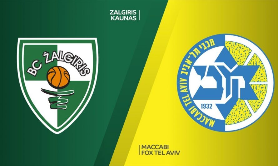 Euroleague 33. Hafta: Zalgiris Kaunas – Maccabi Tel Aviv Önizleme