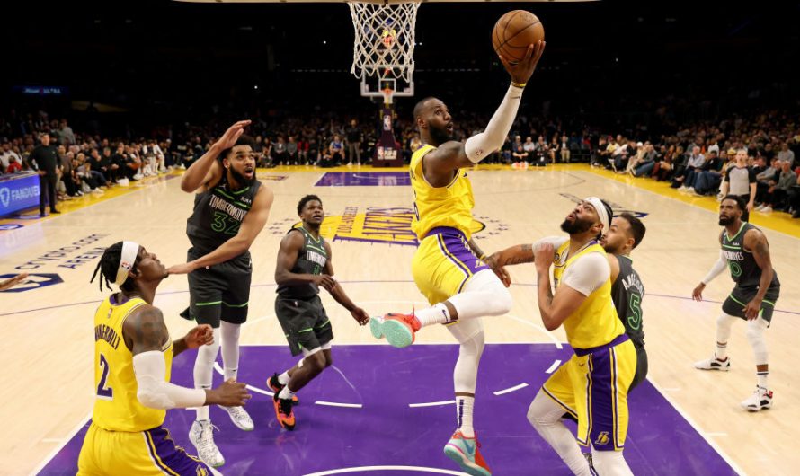 Lakers, Minnesota Engelini Uzatmada Geçip Play-Off’a Kapak Attı