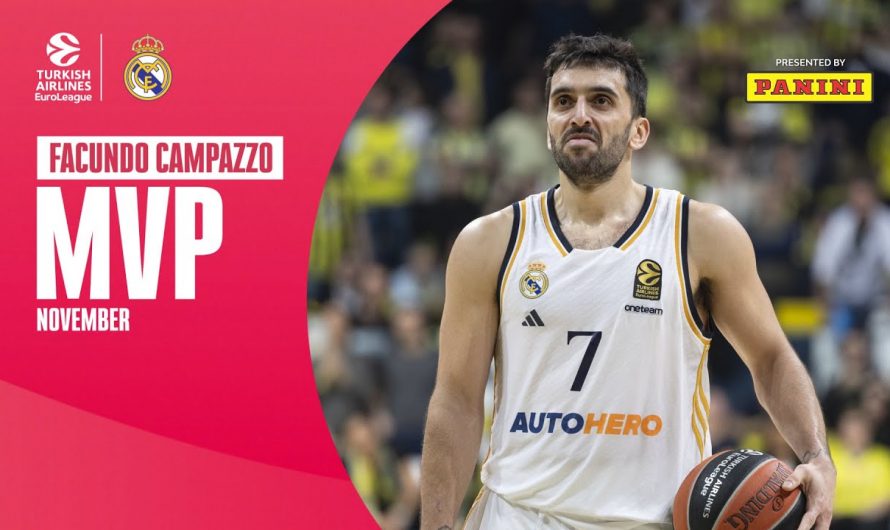 2023-24 Euroleague Kasım Ayının MVP’si: Facundo Campazzo