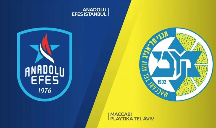 Maç Önİzlemesi: Anadolu Efes – Maccabi Tel Aviv
