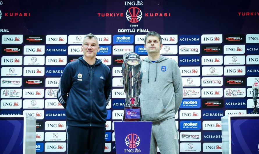 ING Türkiye Kupası Finali Öncesi Koçlar Basın Toplantısı Düzenledi