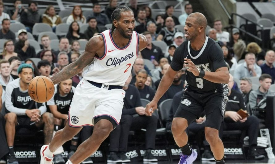Clippers, San Antonio Deplasmanından Kawhi Liderliğinde Galibiyet Çıkardı