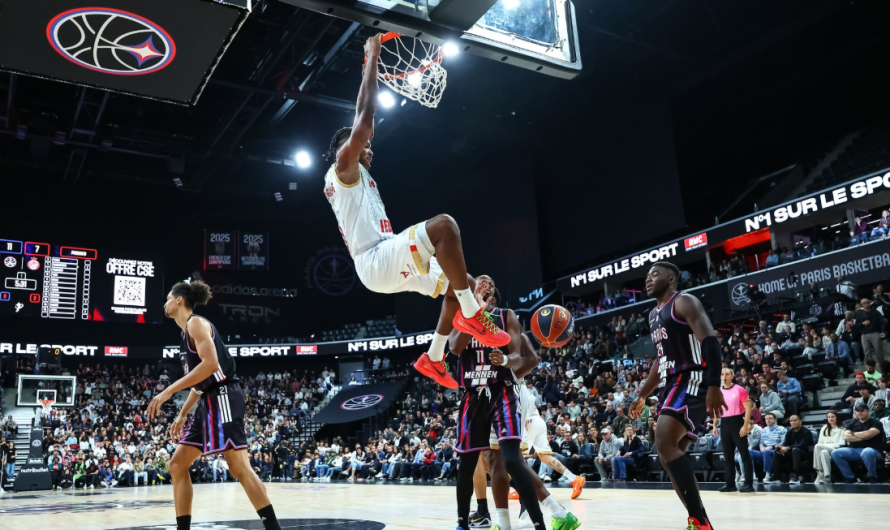 Pro A’daki Euroleague Derbisinde Monaco, Paris Deplasmanından Galibiyet Çıkardı