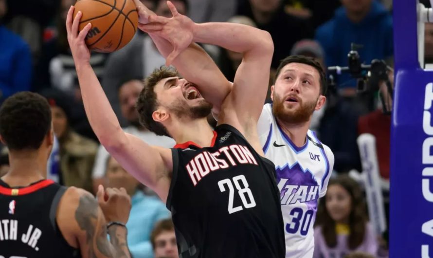 Alperen Liderliğindeki Houston, Utah Deplasmanında Farklı Kazandı